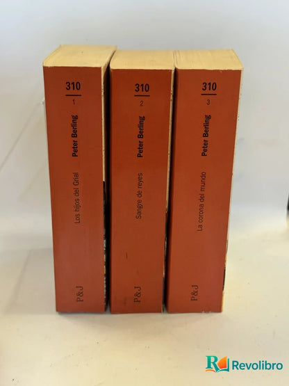 Foto 2 de Lote Los Hijos del Grial de Peter Berling, libro de segunda mano