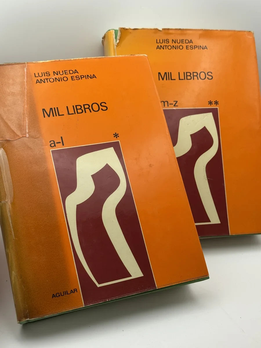 Portada de Lote Mil libros de Luis Nueda, libro de segunda mano