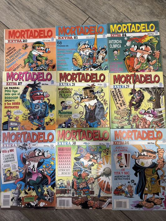 Lote Motadelo extra 9 cómics - Portada