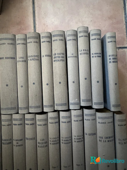 Foto 4 de Lote obras Vicente Blasco Ibáñez 28 volúmenes de Vicente Blasco Ibáñez, libro de segunda mano