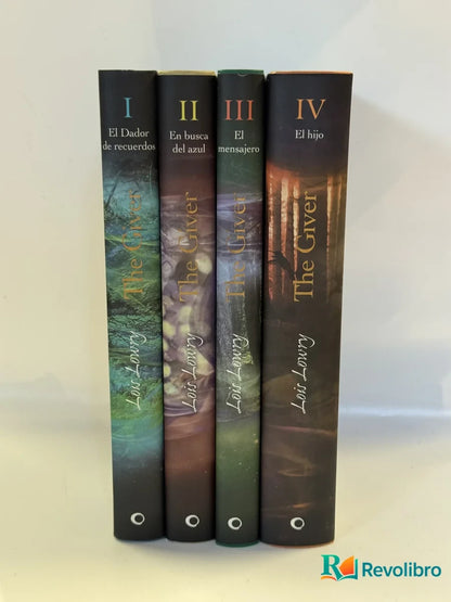 Foto 2 de Lote Saga The Giver / El Dador completa de Lois Lowry, libro de segunda mano
