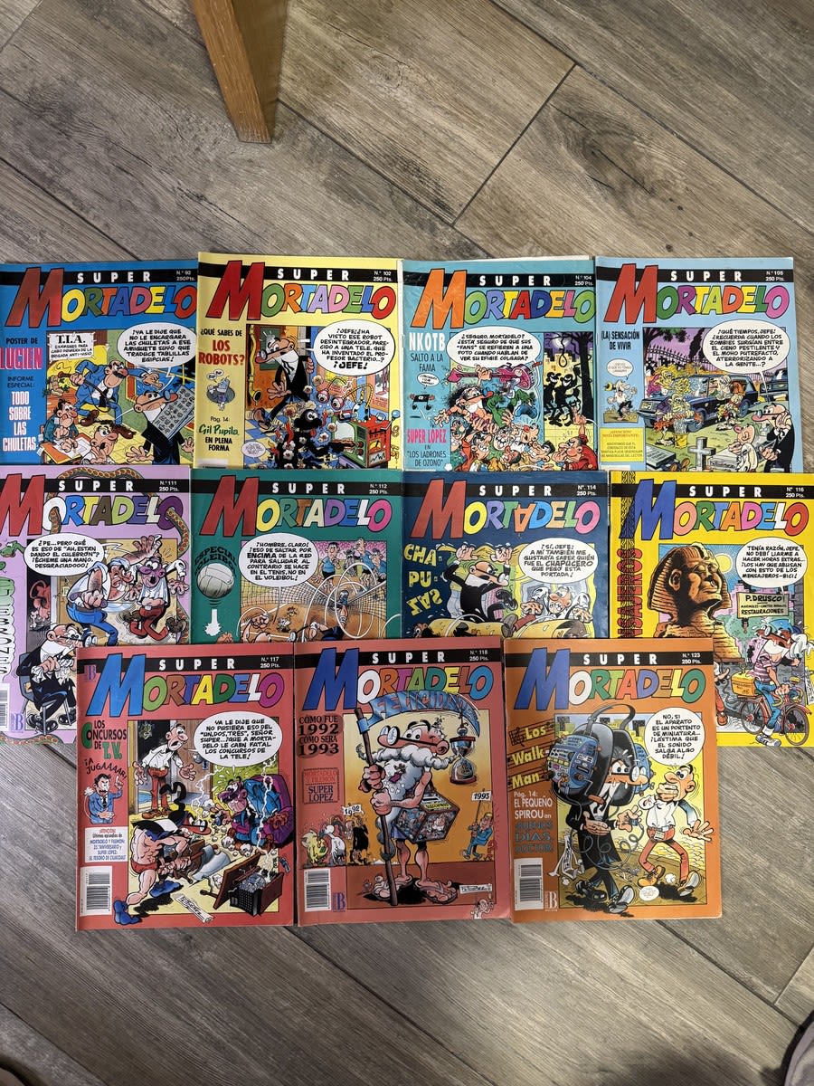 Lote Super Motadelo 11 cómics - Portada