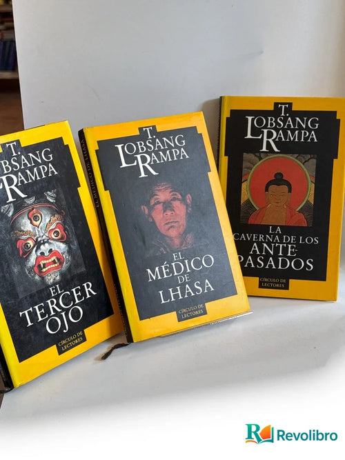 Portada de Lote T. Lobsang Rampa 3 libros de T. Lobsang Rampa, libro de segunda mano