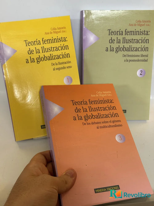 Portada de Lote Teoría feminista: de la Ilustración a la globalización de Celia Amorós, libro de segunda mano