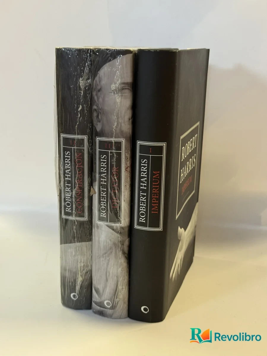 Foto 2 de Lote Trilogía de Cicerón completa de Robert Harris, libro de segunda mano