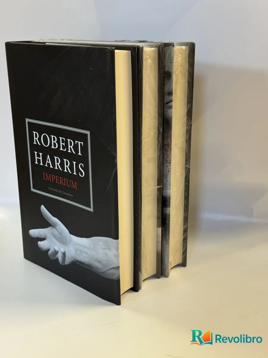 Foto 3 de Lote Trilogía de Cicerón completa de Robert Harris, libro de segunda mano