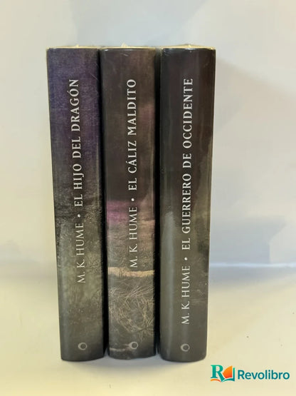 Foto 2 de Lote Trilogía del Rey Arturo de M. K. Hume, libro de segunda mano