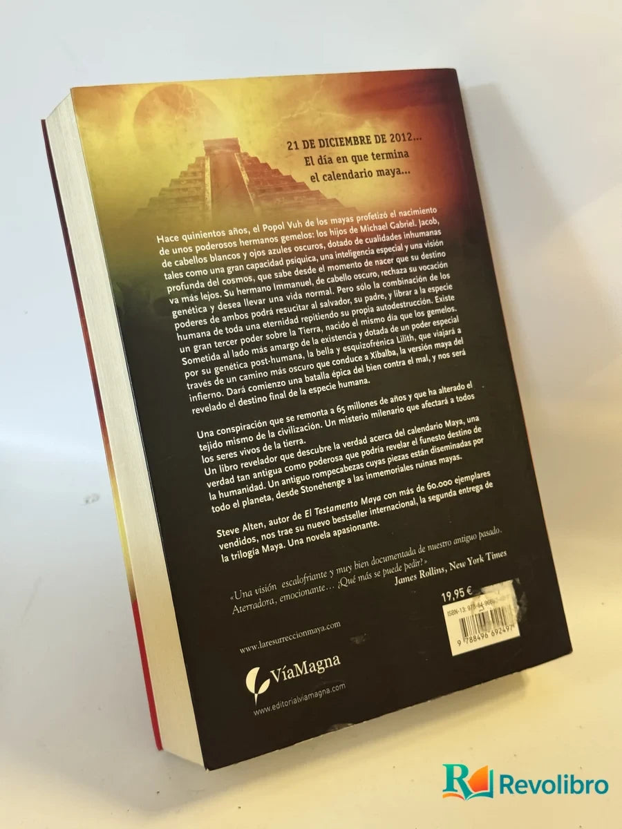 Foto 5 de Lote trilogía el testamento Maya de Steve Alten, libro de segunda mano