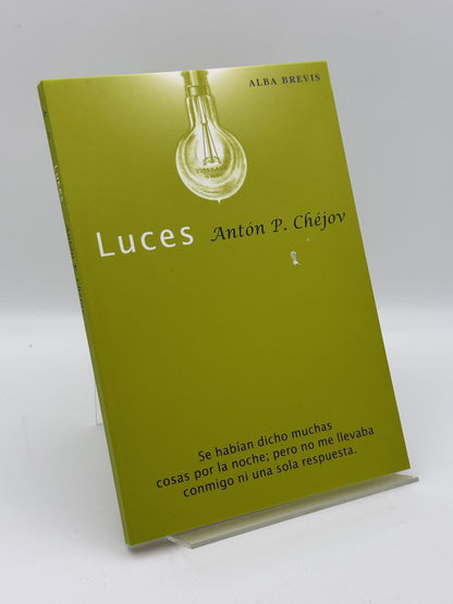 Portada de Luces de Antón P. Chéjov, libro de segunda mano