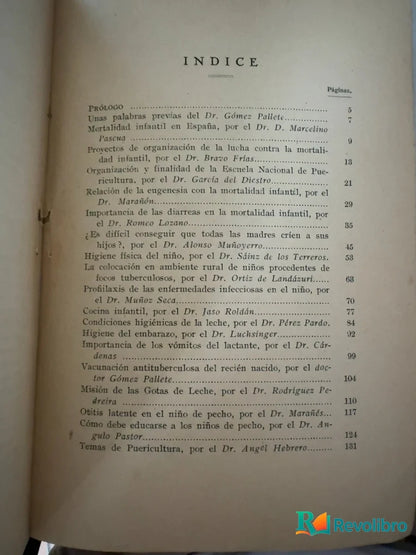 Foto 4 de Lucha contra la mortalidad infantil de Publicaciones de la Dirección General de Sanidad, libro de segunda mano
