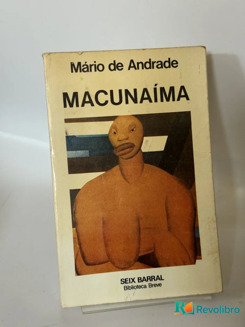 Portada de Macunaíma de Mário de Andrade, libro de segunda mano