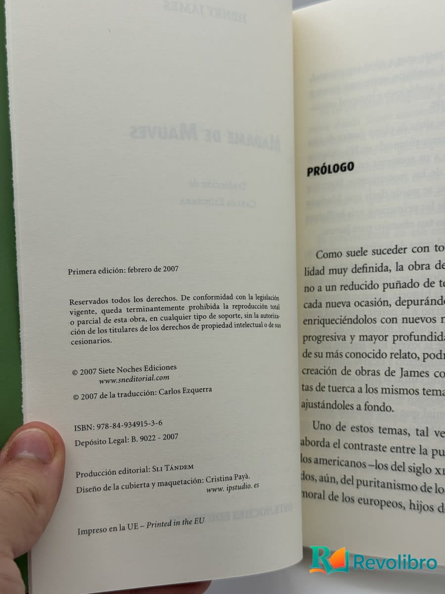 Madame de Mauves - Henry James - Imagen 3