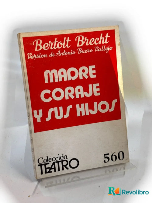 Portada de Madre coraje y sus hijos de Bertolt Brecht, libro de segunda mano