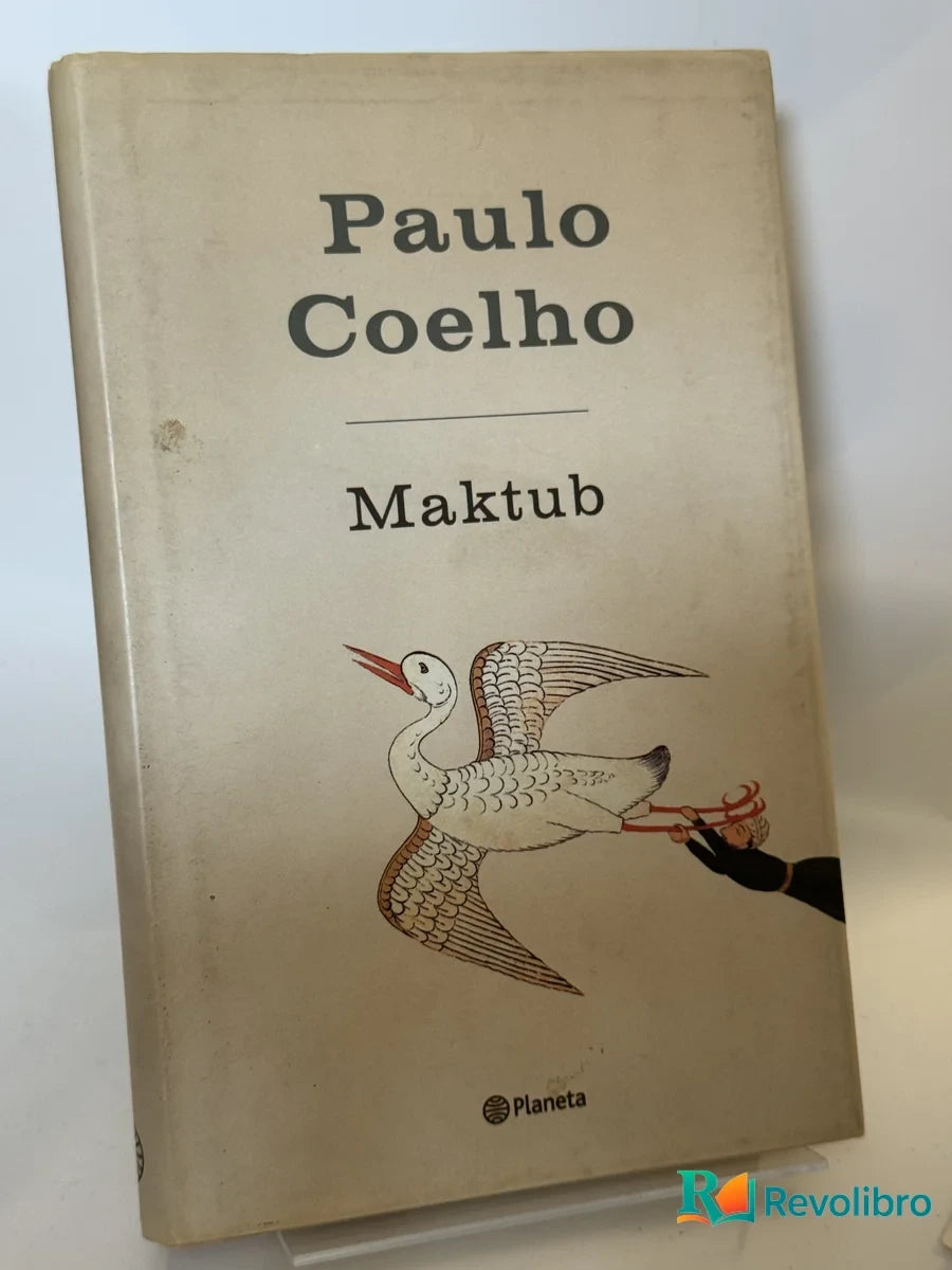 Portada de Maktub de Paulo Coelho, libro de segunda mano
