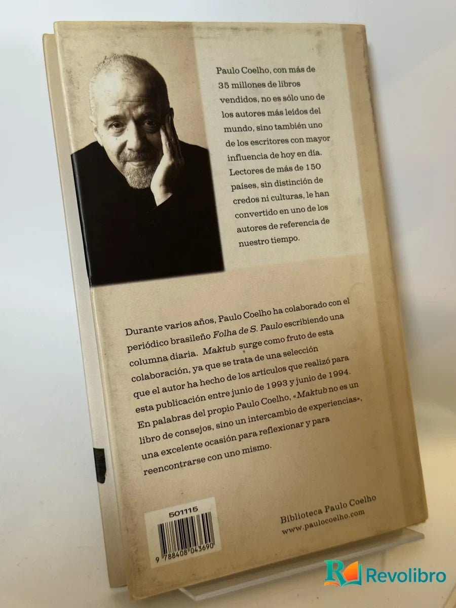 Foto 2 de Maktub de Paulo Coelho, libro de segunda mano