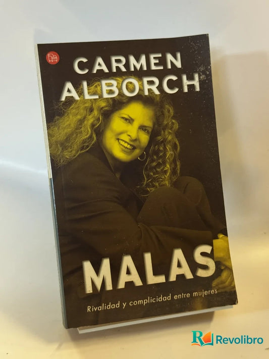 Portada de Malas de Carmen Alborch, libro de segunda mano