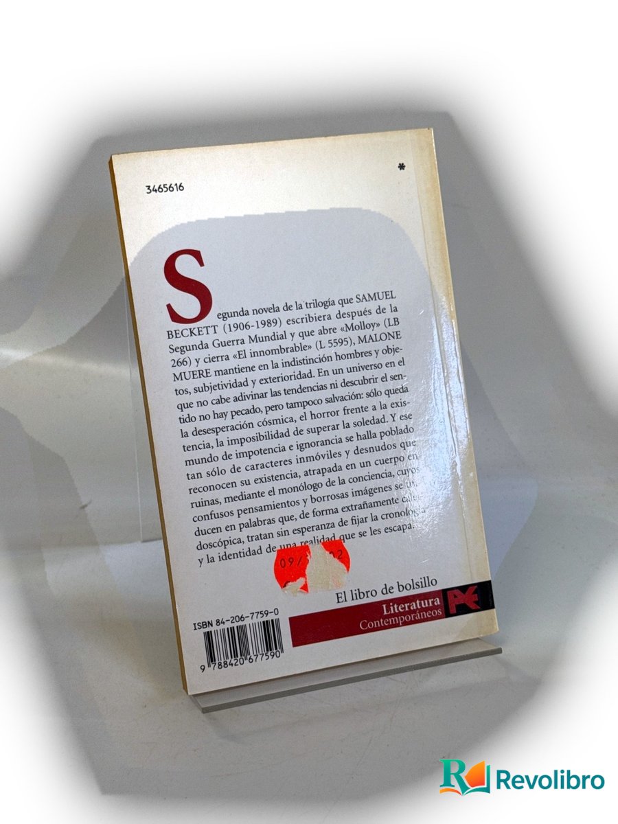 Foto 2 de Malone muere de Samuel Beckett, libro de segunda mano