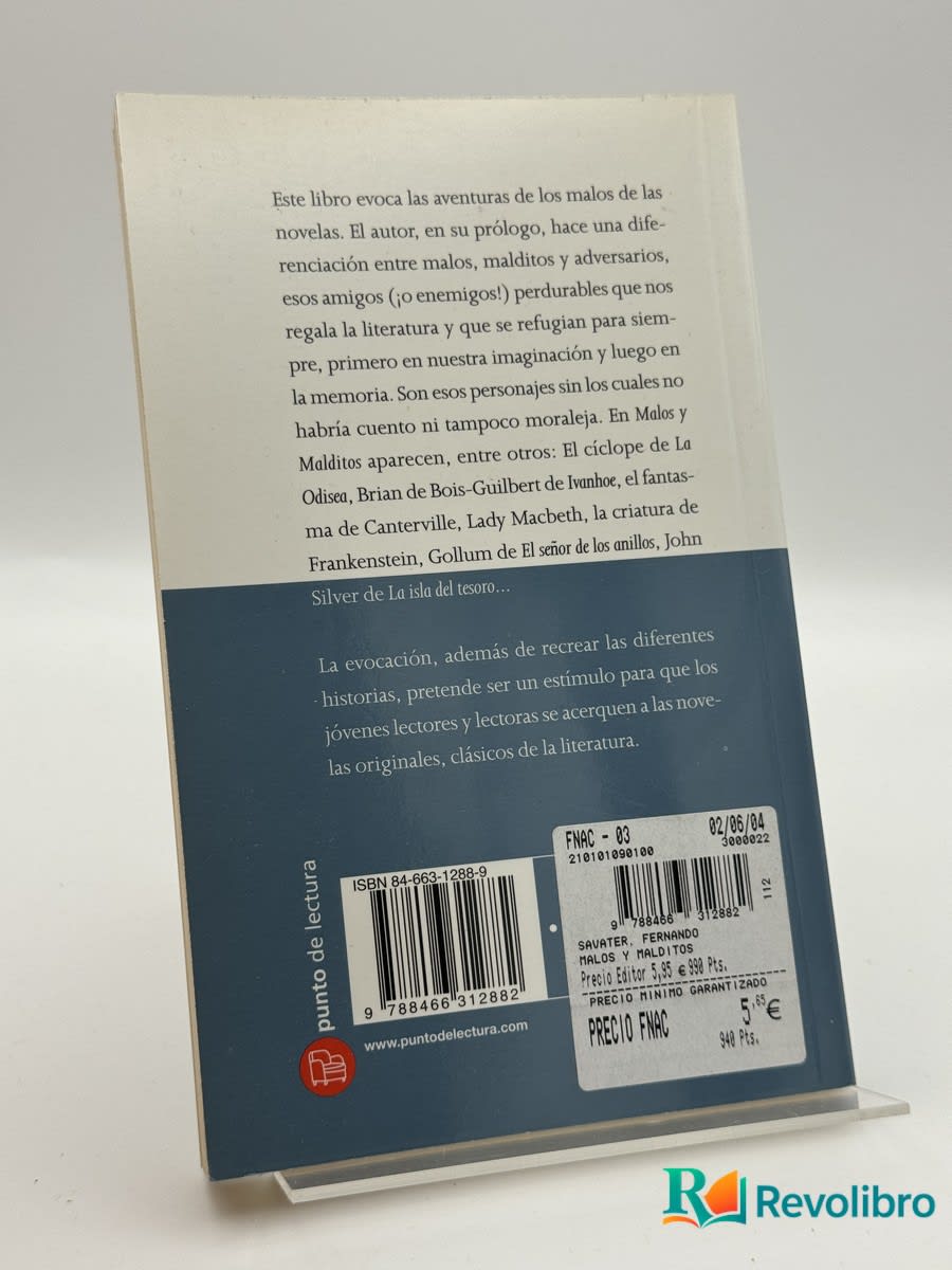 Malos y malditos - Fernando Savater - Imagen 2