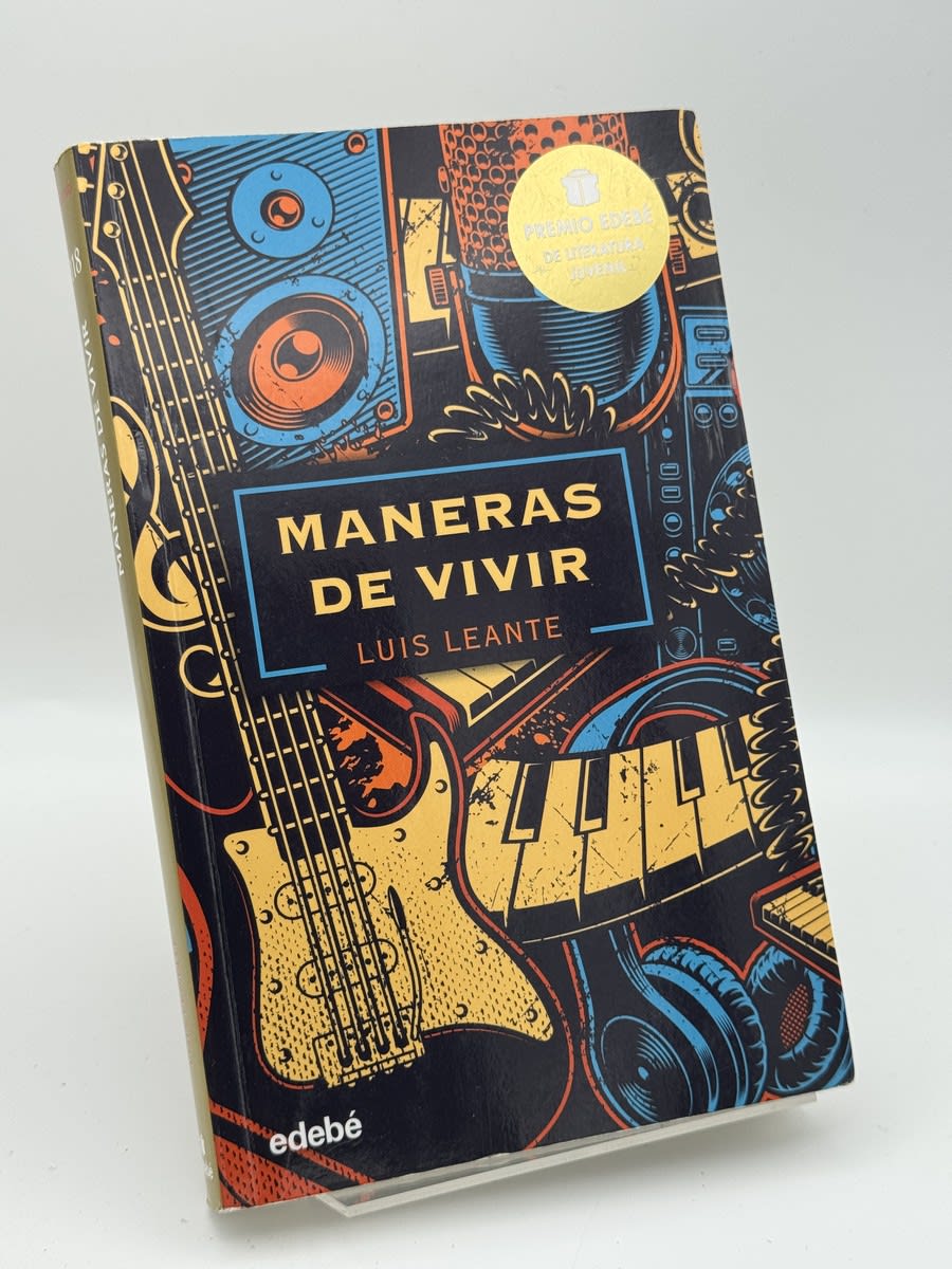 Portada de Maneras de Vivir de Luis Leante Chacón, libro de segunda mano