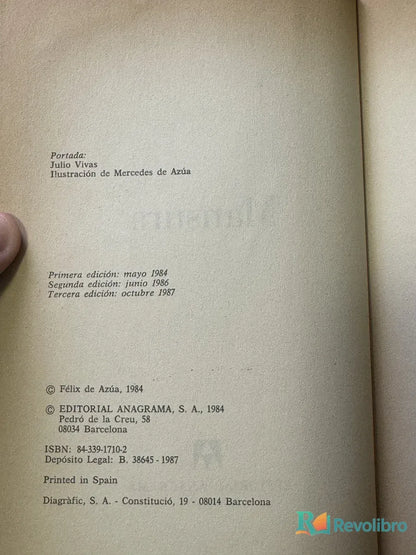 Foto 2 de Mansura de Felix de Azua, libro de segunda mano