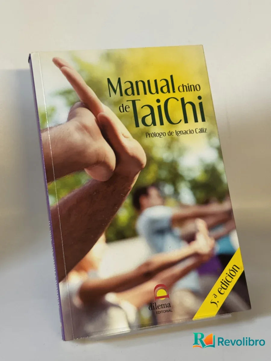 Portada de Manual chino de TaiChi de Ignacio Cáliz, libro de segunda mano