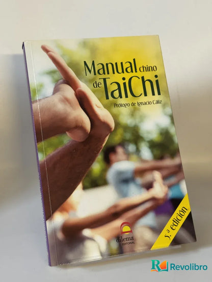 Portada de Manual chino de TaiChi de Ignacio Cáliz, libro de segunda mano