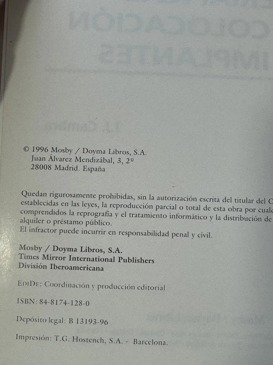 Manual de cirugía periodontal, periapical y de colocación de implantes de Cambra | Segunda mano - Foto 3