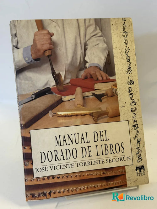Portada de Manual del Dorado de Libros de José Vicente Torrente Secorún, libro de segunda mano