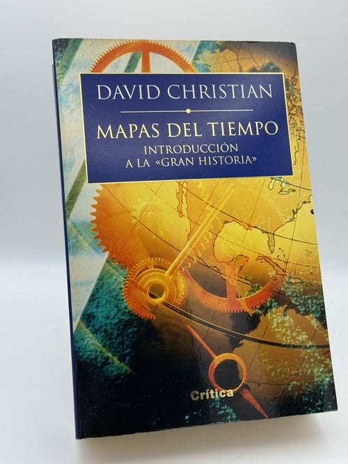 Portada de Mapas del Tiempo de David Christian, libro de segunda mano