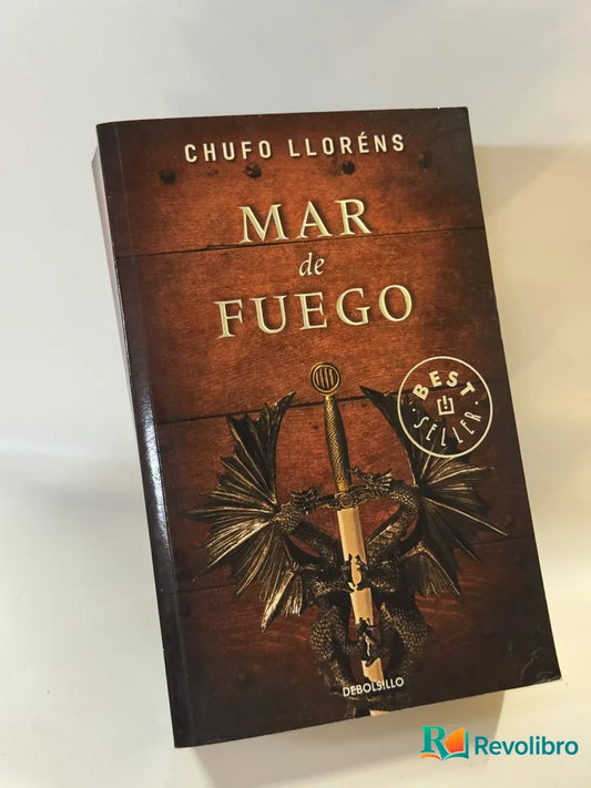 Portada de Mar de Fuego de Chufo Llorens, libro de segunda mano