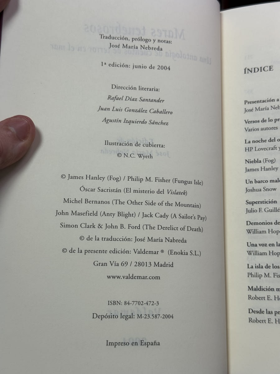 Mares tenebrosos - José María Nebreda - Imagen 2