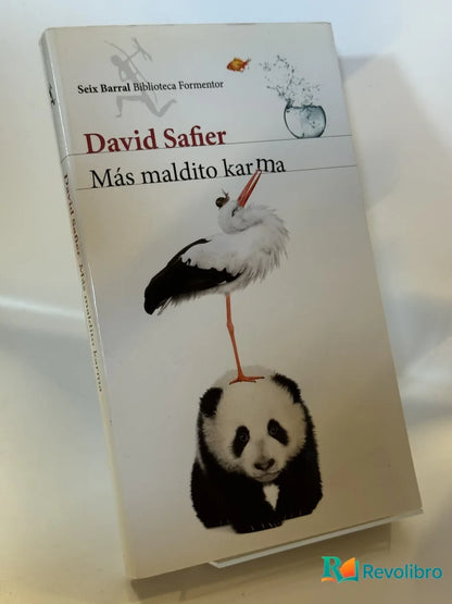 Portada de Más maldito karma de David Safier, libro de segunda mano