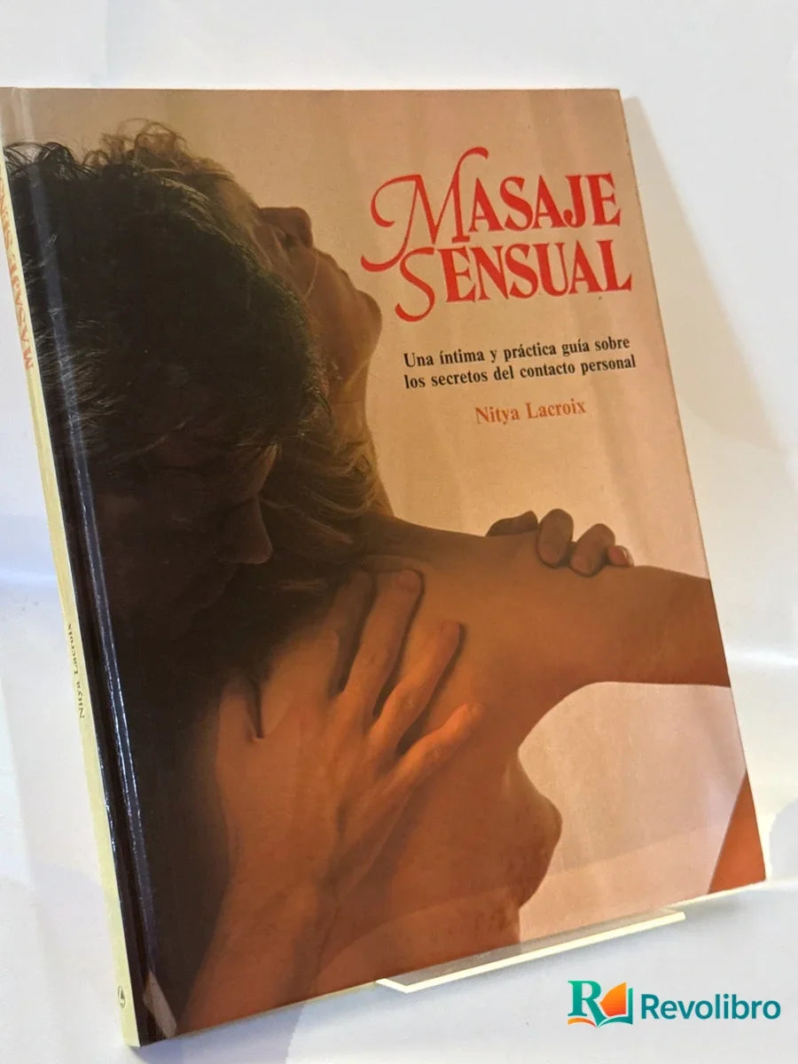 Portada de Masaje sensual de Nitya Lacroix, libro de segunda mano