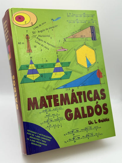 Portada de Matemáticas Galdós de L. Galdós, libro de segunda mano