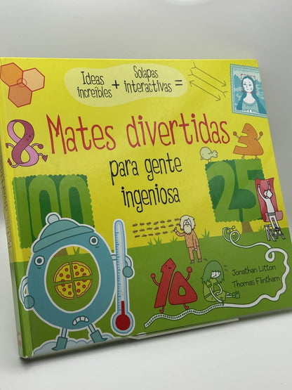 Portada de Mates divertidas: para gente ingeniosa - Jonathan Litton de Jonathan Litton, libro de segunda mano