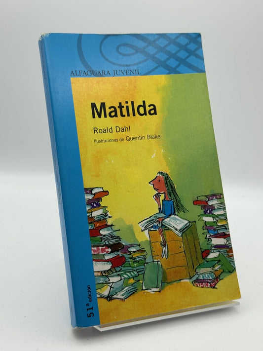 Matilda ("Serie Azul") - Roald Dahl - Portada