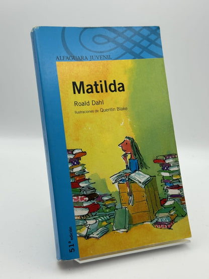 Portada de Matilda ("Serie Azul") - Roald Dahl de Roald Dahl, libro de segunda mano