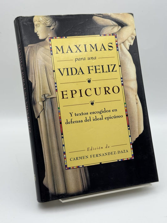 Máximas para una vida feliz - Portada