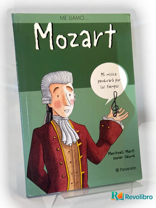 Portada de Me Llamo Mozart de Meritxell Marti, libro de segunda mano