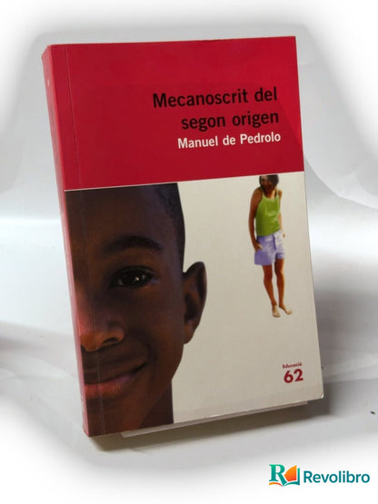 Portada de Mecanoscrit del segon origen de Manuel de Pedrolo, libro de segunda mano