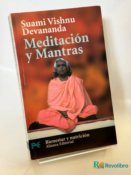 Portada de Meditación y Mantras de Suami Vishnu Devananda, libro de segunda mano