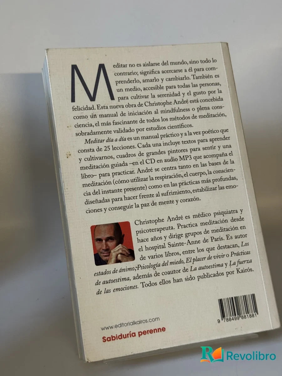 Foto 2 de Meditar Día a Día de Christophe André, libro de segunda mano