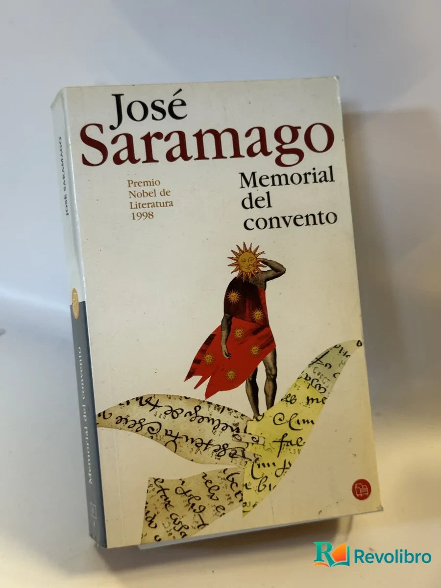 Portada de Memorial del convento de José Saramago, libro de segunda mano