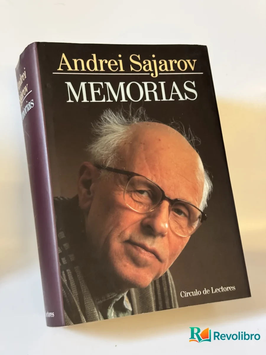 Portada de Memorias de Andrei Sajárov, libro de segunda mano