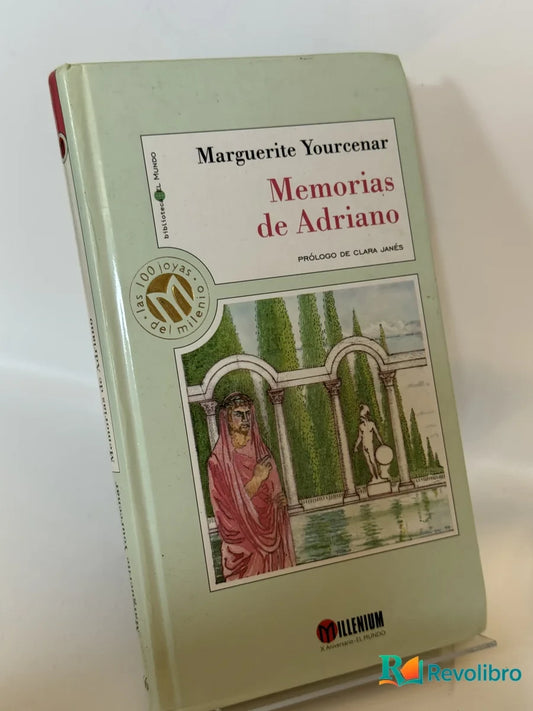 Portada de Memorias de Adriano de Marguerite Yourcenar, libro de segunda mano