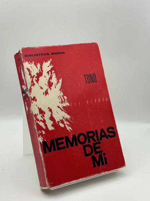 Memorias de mi de Tono | Libro segunda mano - Portada