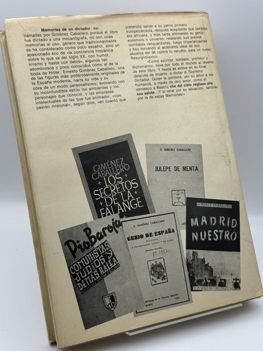 Memorias de un dictador - Ernesto Giménez Caballero - Foto 3