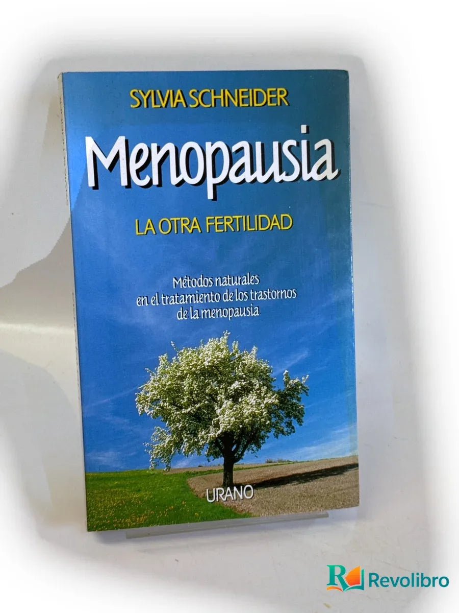 Portada de Menopausia de Sylvia Schneider, libro de segunda mano