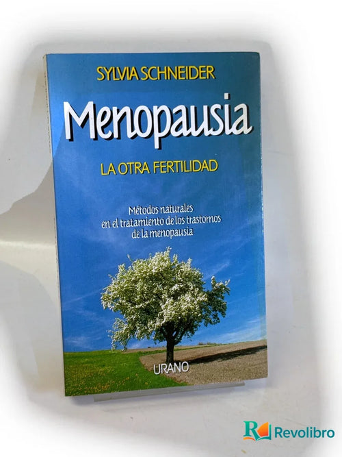 Portada de Menopausia de Sylvia Schneider, libro de segunda mano