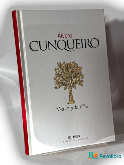 Portada de Merlín y familia de Álvaro Cunqueiro, libro de segunda mano